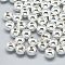 925 Sterling Silver Beads, Round, Silver, 6mm, Hole: 1.8mm