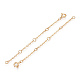 Brass Cable Chain Chain Extender&nbsp;KK-ZX024-36G-D-1