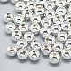 925スターリングシルバービーズ  ラウンド  銀  6mm  穴：1.8mm&nbsp;STER-T002-237S-6mm-1