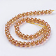 Electroplate Glass Beads Strands&nbsp;GLAA-K025-FR-10mm-A-3