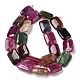 Natural Dyed Malaysia Jade Beads Strands&nbsp;G-B137-B02-01-4