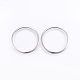 Tarnish Resistant 201 Stainless Steel Linking Rings&nbsp;STAS-E437-22B-P-1