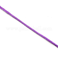 Polyester Satin Rattail Cord&nbsp;LS-OCOR-WH0066-43M