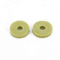 Handmade Polymer Clay Beads Strands&nbsp;CLAY-R089-8mm-T016