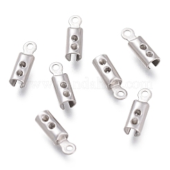 Tarnish Resistant 304 Stainless Steel Folding Crimp Ends&nbsp;STAS-L262-04E-P