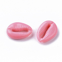不透明なポリスチレン（ps）プラスチックビーズ  カウリーシェルシェイプ  ミックスカラー  17x12.5x4.5mm  約1000個/500g&nbsp;KY-I004-21B