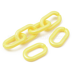 Opaque Acrylic Linking Rings&nbsp;OACR-S038-004B-A04