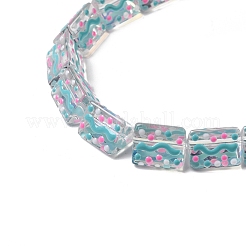 Bumpy Transparent Glass Beads Strands&nbsp;LAMP-K037-14C
