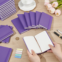 20Pcs PU Leather Notebook&nbsp;AJEW-WA0001-36D