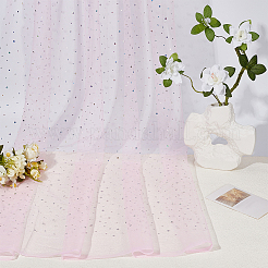 1M Sequins Polyester Organza Fabrics&nbsp;DIY-CY0003-41B