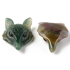 Natural Indian Agate Pendants&nbsp;G-R478-005H