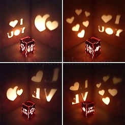 DIY Heart Pattern Lampshade Display Decoration Silicone Molds&nbsp;VALE-PW0001-087