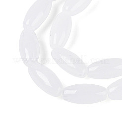 Imitation Jade Glass Beads Strands&nbsp;GLAA-T028-15J-02