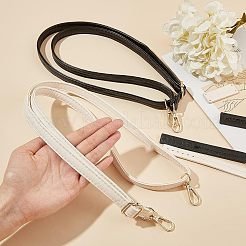 Puレザーバッグテープ＆タグ  模造皮革のバッグハンドル付き  バッグ交換用アクセサリー  ミックスカラー  2セット /バッグ&nbsp;FIND-CA0001-54