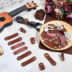30Pcs Cowhide Leather Cord Organizers&nbsp;AJEW-CL0002-33