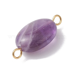 9Pcs 9 Styles Natural Rose Quartz & Green Aventurine & Amethyst Connector Charms&nbsp;PALLOY-JF02728