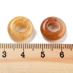 Natural Yellow Aventurine European Beads&nbsp;G-C134-01E