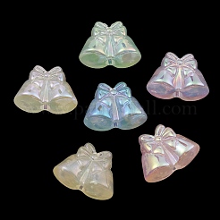 Luminous UV Plating Rainbow Iridescent Acrylic Beads&nbsp;PACR-E002-06