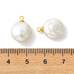 Natural Baroque Keshi Pearl Pendants&nbsp;PALLOY-JF05525