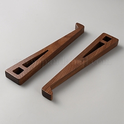 ウォールナット コンピューター デスクトップ ホルダー スタンド  シエナ  260x48x20mm&nbsp;AJEW-WH0459-57