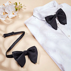 Adjustable Polyester Bow Ties for Bridegroom&nbsp;AJEW-WH0248-768A