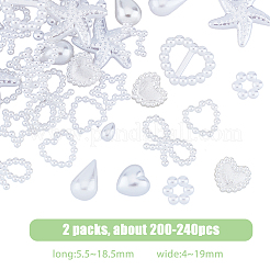 Plastic Cabochons&nbsp;MRMJ-HY0001-14A