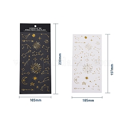 Waterproof Hot Stamping Stickers&nbsp;DIY-CJ0001-55