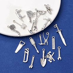 20Pcs 20 Style Tibetan Style Alloy Pendants&nbsp;TIBEP-YW0001-65