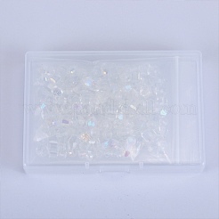 140Pcs 14 Styles Electroplate Glass Beads Strands&nbsp;EGLA-SZ0001-40