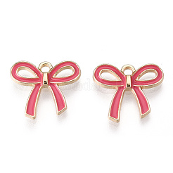 Light Gold Plated Alloy Pendants&nbsp;LS-ENAM-TAC0004-01B