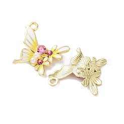 Alloy Enamel Pendants&nbsp;ENAM-K076-27G