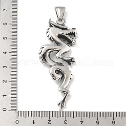 Retro 304 Stainless Steel Big Pendants&nbsp;STAS-Z097-07AS