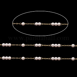 Natural Pearl Beaded Chains&nbsp;CHC-M025-66G