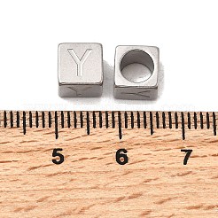304 Stainless Steel European Beads&nbsp;STAS-D382-02Y-P