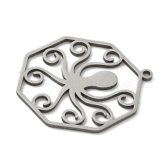 Ocean Theme 201 Stainless Steel Pendants&nbsp;STAS-G366-08P-02