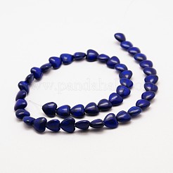 Heart Synthetic Turquoise Beads Strands&nbsp;TURQ-I019-12mm-02