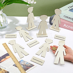 Wooden Boy Display Decorations&nbsp;AJEW-WH0270-939