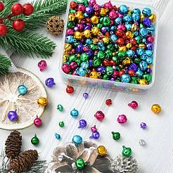 500Pcs 4 Styles Aluminum Bell Charms&nbsp;FIND-YW0004-03