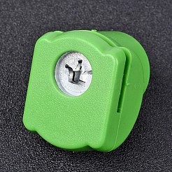 Random Single Color or Random Mixed Color Mini Plastic Craft Paper Punch Sets for Scrapbooking & Paper Crafts&nbsp;AJEW-L051-06