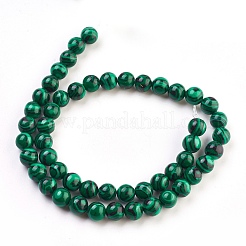 Synthetic Malachite Beads Strands&nbsp;X-TURQ-N006-8