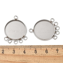 304 Stainless Steel Pendant Cabochos&nbsp;STAS-C117-05P