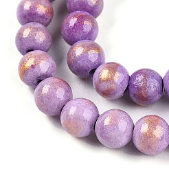 Natural Mashan Jade Beads Strands&nbsp;G-A255-A01-02G