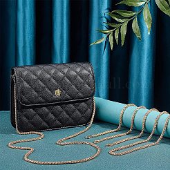 3種類のスタイルのバッグストラップチェーン3個  合金の留め金付き  バッグストラップ用交換アクセサリー用  ライトゴールド  3スタイル/セット&nbsp;FIND-WR0002-69