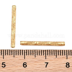 304ステンレスチューブビーズ  イオンプレーティング（ip）  ゴールドカラー  21x2mm  穴：0.5~1mm&nbsp;SA-CBA098D-08F-G