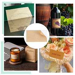 Wine Blank Adhesive Label&nbsp;DIY-WH0349-387A-01
