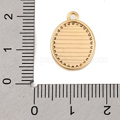 Brass Micro Pave Clear Cubic Zirconia Pendants&nbsp;KK-Z066-06G-01