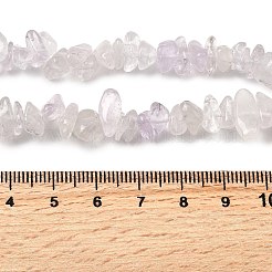 天然石アメジストビーズ連売り  チップ  6~15x5~8x2~8mm  穴：0.8mm  約229~235個/連  30.31~31.30''（77~79.5センチメートル）&nbsp;G-H315-A04-01