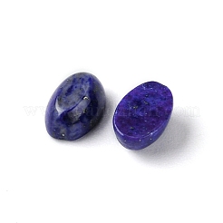 天然石ラピスラズリカボション  オーバル  6x4x2~2.5mm&nbsp;G-A094-01A-04