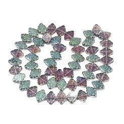 Electroplate Glass Beads Strand&nbsp;EGLA-S188-20-C01