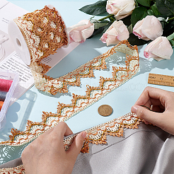 Wavy Edge Polyester Curtain Lace Trim&nbsp;OCOR-BC0005-16B